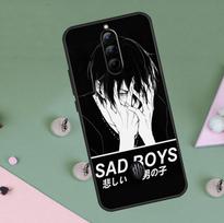 Sad Japanese Anime Aesthetic Case For Red Magic 8 9 10 Pro Plus 6 6S 7S 7 Pro 5G 6R RedMagic 10S 8S 9S Pro Plus Cover Red Magic 9 Pro