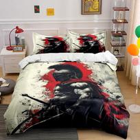 Spartan warrior with sword. Bedding sets Duvet cover sets Duvet covers Pillowcases(1 * Duvet Cover 2 * Pillowcases without duvet insert) 135x200cm