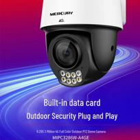 MERCURY 3MP 4G Outdoor Full-Color PTZ Security Camera (CN version) 128GB