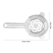 Easy to Clean Cocktail Strainer Stainless Steel Bar Ice Filter Ice Strainer  Drink Preparation
