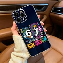 Steal A Brainrot Six Seven Phone Case For iPhone17,16,15,14,13,12,Pro Max,16/15/14 Plus  XS Soft Silicone Transparent Cover iPhone14
