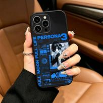 Game P-persona- 3 r-reload Phone Case For iPhone 12 13 14 15 16 17 Pro Max, Lightweight and practical Soft Black Cover iPhone12PROMAX
