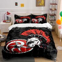 Spartan helmet and shield. Bedding sets Duvet cover sets Duvet covers Pillowcases(1 * Duvet Cover 2 * Pillowcases without duvet insert) 135x200cm