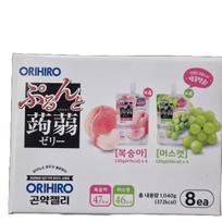 ORIHIRO Fruit Konjac Jelly 130g x 8packs One thing
