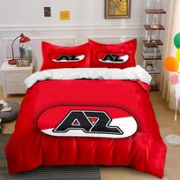 Bold  AZ  logo emblem. Bedding sets Duvet cover sets Duvet covers Pillowcases(1 * Duvet Cover 2 * Pillowcases without duvet insert) 135x200cm