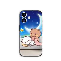 for Samsung Galaxy S25 S23 S22 S24 FE Ultra Plus A56 A05 A06 A15 A16 A57 S7 Edge Phone Cover Case Bubus Panda Bear Dudus Galaxy A56
