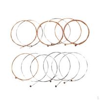 Pack/12Pcs Guitar Strings Quick Response for 12 String Folk Accessory