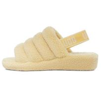 UGG Fluff Yeah avikailio lengvi patogūs madingi šlepetės Moteriškos šlepetės Banana-Pudding 1127116-BPDD 40