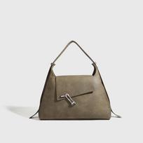 Large Tote Bag Women'S Soft Cow Leather Bag Light Luxury Niche High-End Single Shoulder Underarm Bag Messenger Bag Hobo Bag ruda