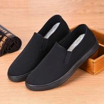 Kuaishou Internet celebrity new Velcro color collage a pedal canvas shoes men and women spirit guy casual versatile shoes tide 39