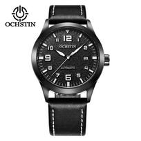 Ochstin Retro odinis automatinis mechaninis laikrodis Madingas laisvalaikio verslo laikrodis Vyrams