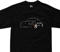 T shirt for mazda mx5 nb miata T shirt 2XL