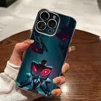 H-HazbinS Vox-x Hotel Trust   Phone Case For iPhone 17 16 15 14 13 12 11 Mini Pro Max Plus Transparent Cover iPhone12