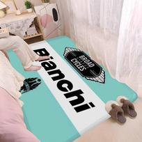 Living Room Carpet Bianchi Bike Floor Mat Nordic Style Home Doormat Bathroom-Toilet Mats Bedroom Hotel Decor Mat 40cm x 60cm