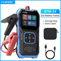 FNIRSI BTM-24 12V/24V Car Battery Tester 0-2000 CCA Automotive Battery Load Tester Cranking Charging Circut Diagnostic Tools BTM-24