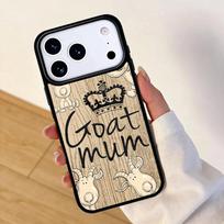 Cute Baby Pygmy Goat Mobile Phone Case for IPhone 17 AIR 16pro Max 15 14 13 12 11 Bumper Cover iPhone 13 mini