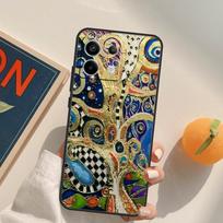 Starry Night Klimt Kiss Funda For Xiaomi Redmi Note 13 Pro 9 10 11 12 14 Pro 10S 11S 12S Redmi 14C 13C 10C 12C Case Redmi Note 14 Pro 5G