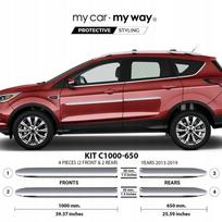 Ford Kuga Ii - Listwy Chrom Drzwi Ochronne