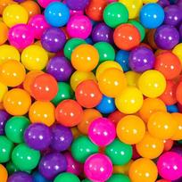 50pc Kids Play Balls for Ball Pits 5 5cm Diameter Thick Plastic Soft Lightweight Durable Toys for Indoor Outdoor Play Areas One Size žalia
