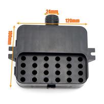 25mm Upgraded Air Filter Air Diesel Parking Heater Intake Replacement For Car Truck VAN Black & Red Type B