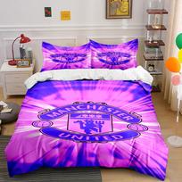 Manchester United logo design. Bedding sets Duvet cover sets Duvet covers Pillowcases(1 * Duvet Cover 2 * Pillowcases without duvet insert) 135x200cm