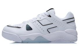 Li Ning Back To The Future Retro 90s Reflective Slip Resistant Abrasion Resistant Low top Vintage Basketball Shoes AGBR019-3 42