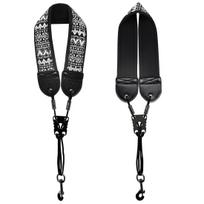 IRIN Saxophone Neck Strap Soprano Alto Tenor Sax Universal Adjustable Strap Embroidered Neck Strap Saxophone Accessories Parts TS-10