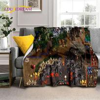 Heroes of Might and Magic Classics Game Blanket,Soft Throw Blanket for Home Bedroom Bed Sofa Picnic Travel Office Cover Blanket 75x90cm