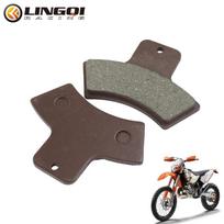 LESQUE Pit Dirt Bike Front Rear Brake Pads Disks For 50cc - 250cc ATV Quad Go Kart Most Chinese Scooter Four Wheeler Accessories chaki