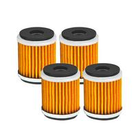 4/10PCS Motorcycle Oil Filter for Yamaha YFZ450 YFZ450R YFZ450W YFZ450X YZ250F YZ450F WR250F HUSQVARNA TE125 SMS4 125 2007-2013 4pcs