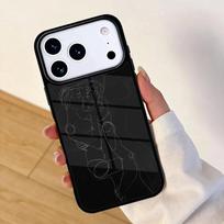 Abstract Geometric Human Body Art Line Mobile Phone Case for IPhone 17 AIR 16pro Max 15 14 13 12 11 Bumper Cover iPhone 12 mini