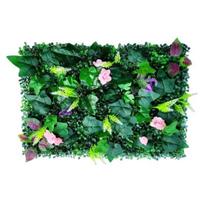 40x60cm dirbtinių augalų sienų plokštė Realistiška netikra žaluma žolės sienos fono dekoravimas vidaus lauko sodas privatumas kiemo gyvatvorės tvoros ekranas E