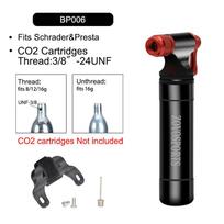 ZOYOSPORTS Bicycle CO2 Inflator Fits Presta Scrader Valve Road MTB Tire Quick Pumping Threaded 16/12/8G Unthreaded 16G Cartridge juoda