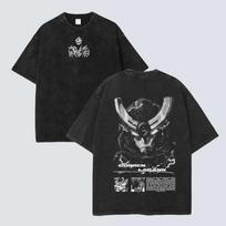 Kamina Tengen Toppa Gurren Lagann Graphic Tshirt For Men Clothing Anime Short Sleeve Tee Tops Harajuku Washed Cotton T Shirt S