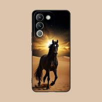 Fashion Horse Mobile Cell Phone Case for VIVO Y77 76 75 74 73 72 58 56 55 51 50 38 36 Y19 Y18 Y03 Y01 5G Colorful Printing Cover vivo Y01