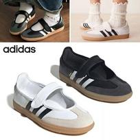 ADIDAS Mary Jane Samba Jane Women's Junior Black White JQ6445 JR1402 02_JR1402/225