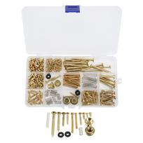 Electric Guitar Screw Kit Metal Screws Spring Strap Snap Assortment Set Repair Fasteners