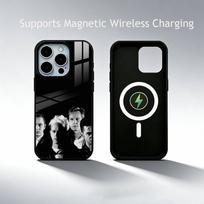 B-Band Depeches Modes Phone Case For iPhone17,16,15,14,13,12,11 Plus,Pro Supports Magnetic Wireless Charging iPhone15Plus