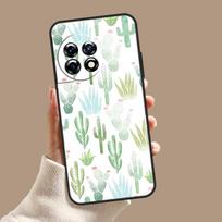 Plant Cactus Case For OnePlus Nord 5 CE 3 4 Lite N20 N30 OnePlus 15 13 12 11 8 9 10 Pro 10T 13T 13R Cover OnePlus Nord CE4