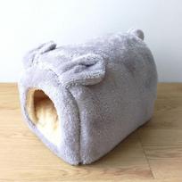 Dog House  Cat House  Pet House  Small Dog Bed  Teddy Cat Dog House  Four-season Autumn and Winter Warm Mini Nest S 30*25*23cm gray