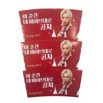Stray kids felix Gongcha cupholder set felix cup holder įvairiaspalvis