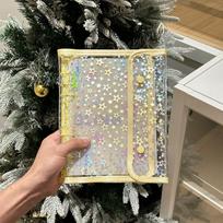 New A5 Binder Photo Album Loose-leaf Waterproof Photocard Holder School Office Stationery Idol Pictures Storage Photo Holder geltona