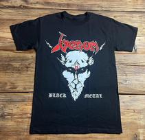 Vintage Venom Band BLACK METAL Shirt Unisex AlbumS to 5XL MQ066 Unisex T-Shirt L