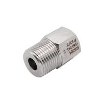 Stainless Steel M12x1.5 to R3/8 BSPT Male-Female Thread Reducer Adapter
