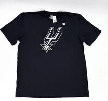San Antonio Spurs Marškinėliai Vyriški XL Juodi NBA Krepšinio Grafinis T-shirt Didelis Logotipas S