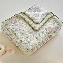 Brangdy Flower Branch Rabbit Kids' Summer Quilt