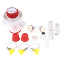 Washing Machine Drain A Three-Way Drain Distributor, A Dryer, A Drainage Pipe, A Three-Way Anti-Backflow Check Valve Connection balta