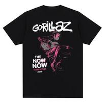 Muzikos grupė Gorillazs Punk Rock Spausdinti Marškinėliai 90-ųjų Atsitiktiniai Mados Trumpomis Rankovėmis Didelio Dydžio Marškinėliai Unisex Grafiniai Marškinėliai S