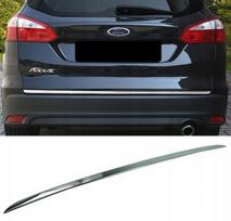 Ford Focus III Universalas Chromuota Juostelė Chromuota Bagažinės Dangtis