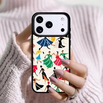 Record Dress Dancer Phone Case For Apple iPhone 17 Air 16E 15 14 Plus 13 12 11 Pro Max Mini Funda Cover iPhone Air